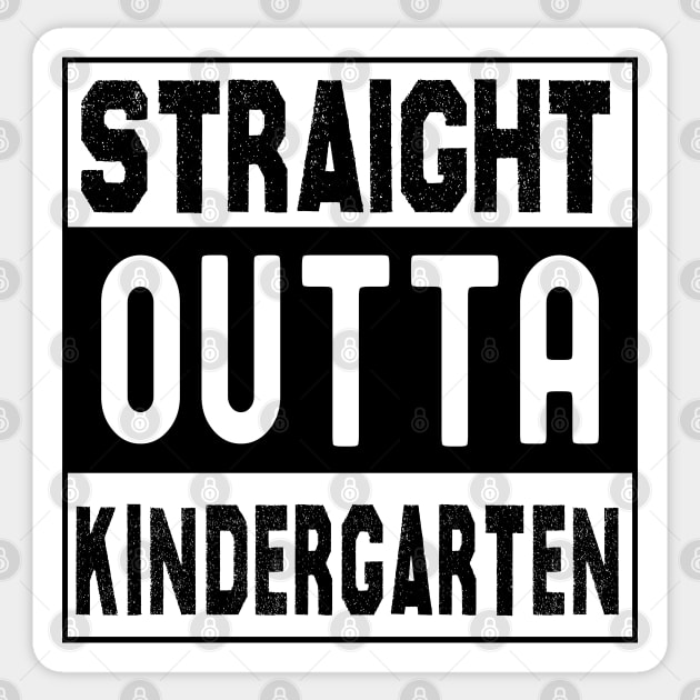 Straight Outta Kindergarten Sticker by bougieFire